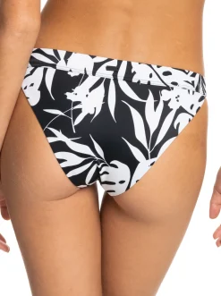 Roxy Bikini Bottoms* Love The Surfrider - Bikinibroekje Met Medium Taille Voor Dames Anthracite Surf Trippin Bico S