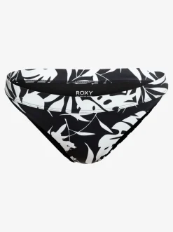 Roxy Bikini Bottoms* Love The Surfrider - Bikinibroekje Met Medium Taille Voor Dames Anthracite Surf Trippin Bico S