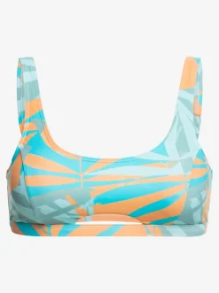 Roxy Bikini Tops* Pro The Tilt Shift - Bikinitop Voor Dames Blue Surf All Palmed Out