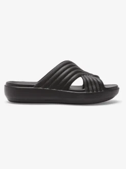 Roxy Slippers* Rivie - Sandalen Voor Dames Black