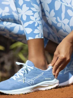 Roxy Sneakers* X Mizuno Wave Rider 26 - Hardloopschoenen Voor Dames B072 Blue