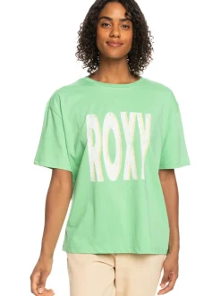 Roxy T-Shirts & Tops*Sand Under The Sky - T-Shirt Voor Dames Absinthe Green