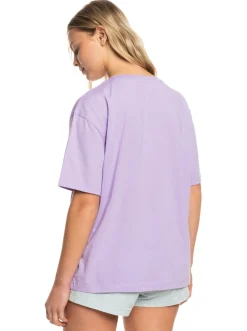 Roxy T-Shirts & Tops*Sand Under The Sky - T-Shirt Voor Dames Purple Rose