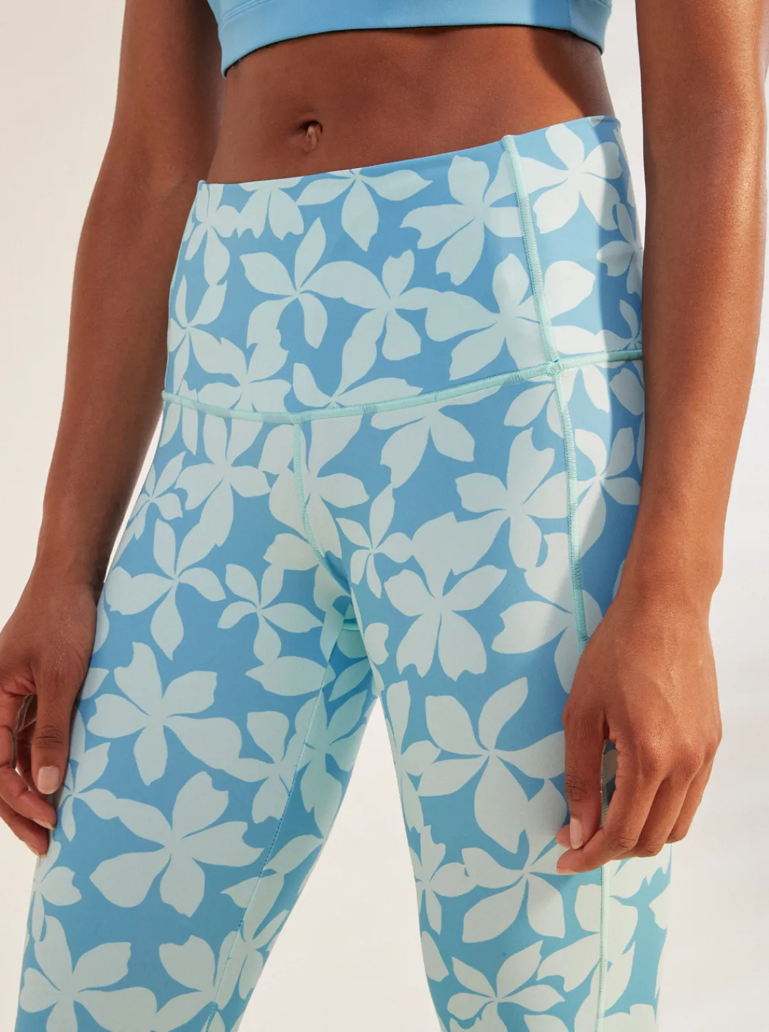 Roxy Broeken & Jeans*See The Good - Technische Compressielegging Voor Dames Bachelor Button San Antony