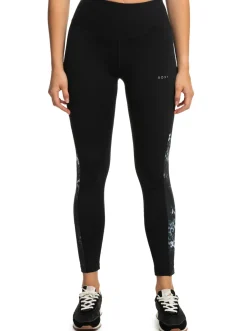Roxy Broeken & Jeans*Shalala Love - Technische Legging Voor Dames True Black Future Flower