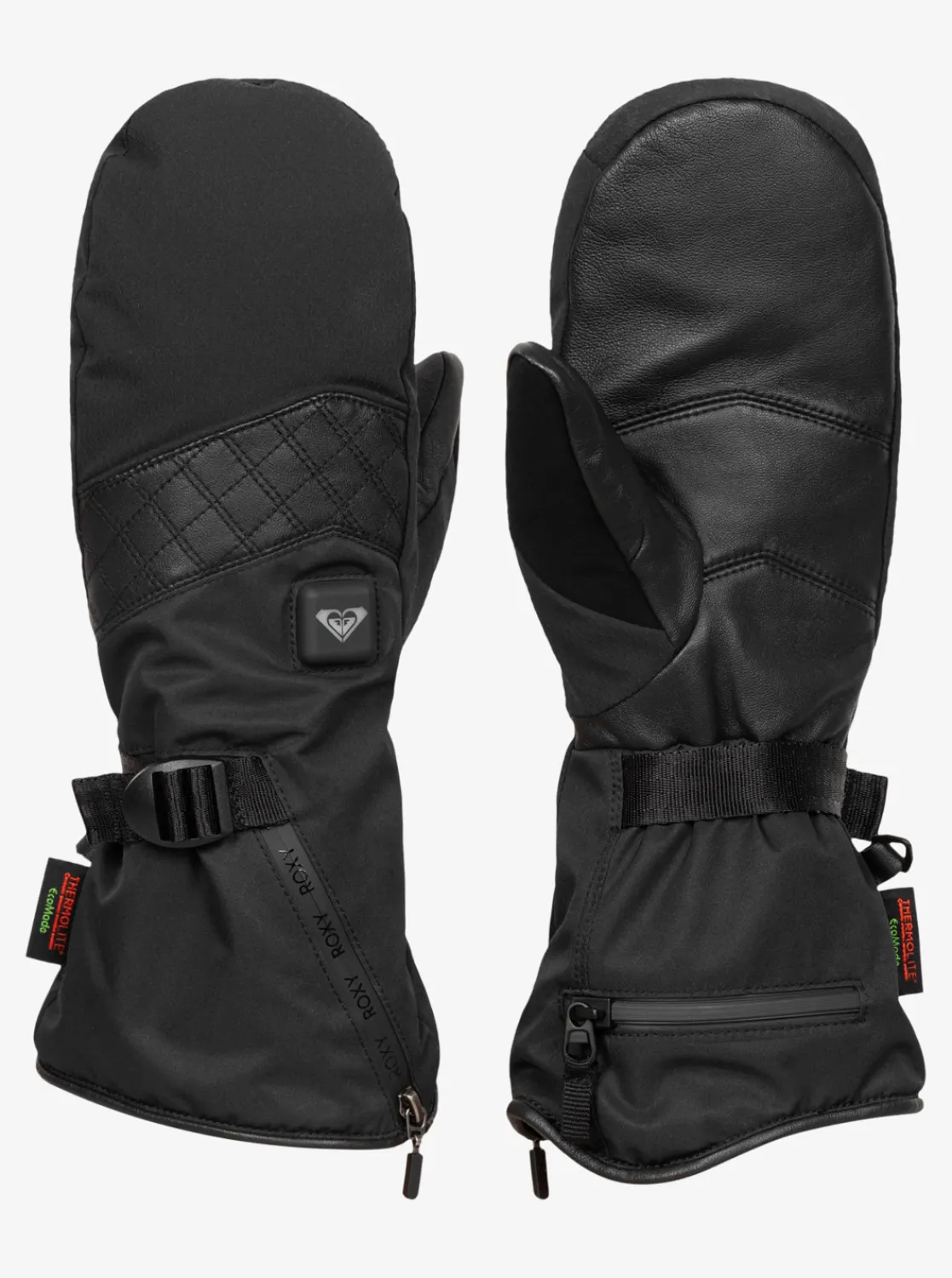Roxy Handschoenen*Sierra Warmlink 2022 - Snowboard/Skiwanten Voor Dames True Black