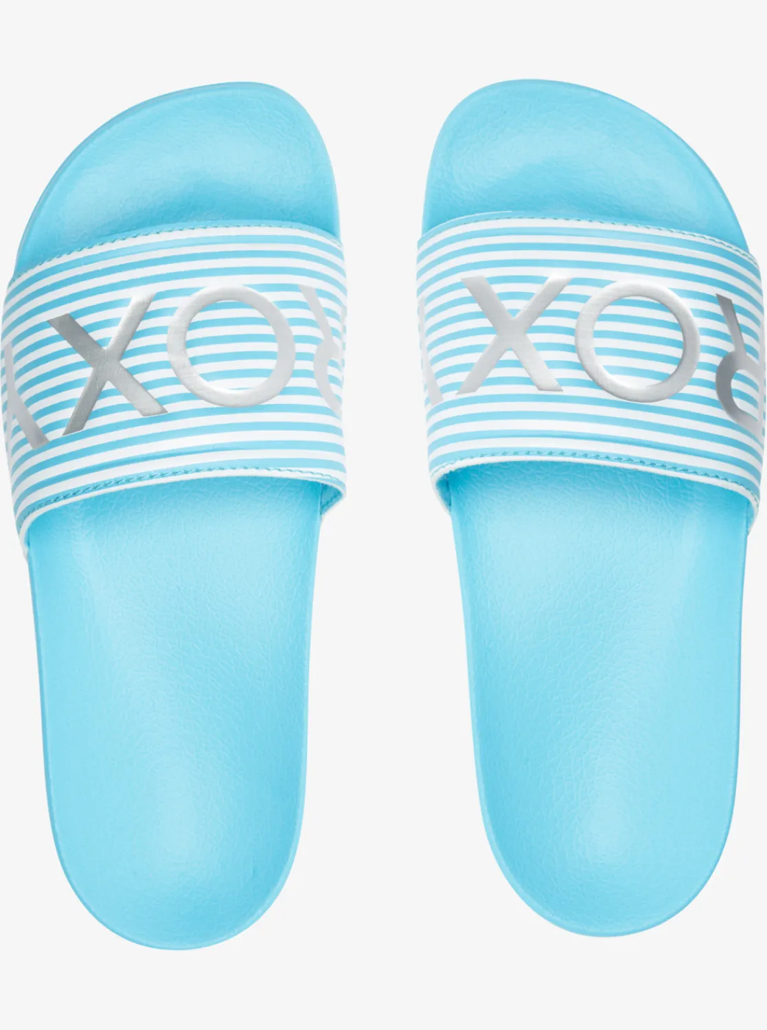Roxy Slippers*Slippy - Sandalen Voor Dames White/Aqua