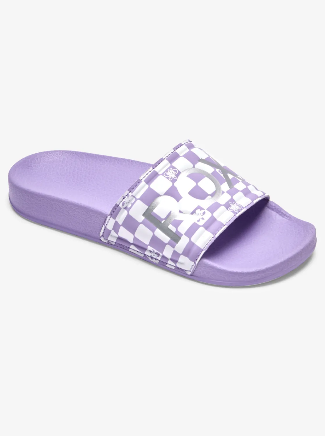 Roxy Schoenen*Slippy - Sandalen Voor Meisjes White/Lavender