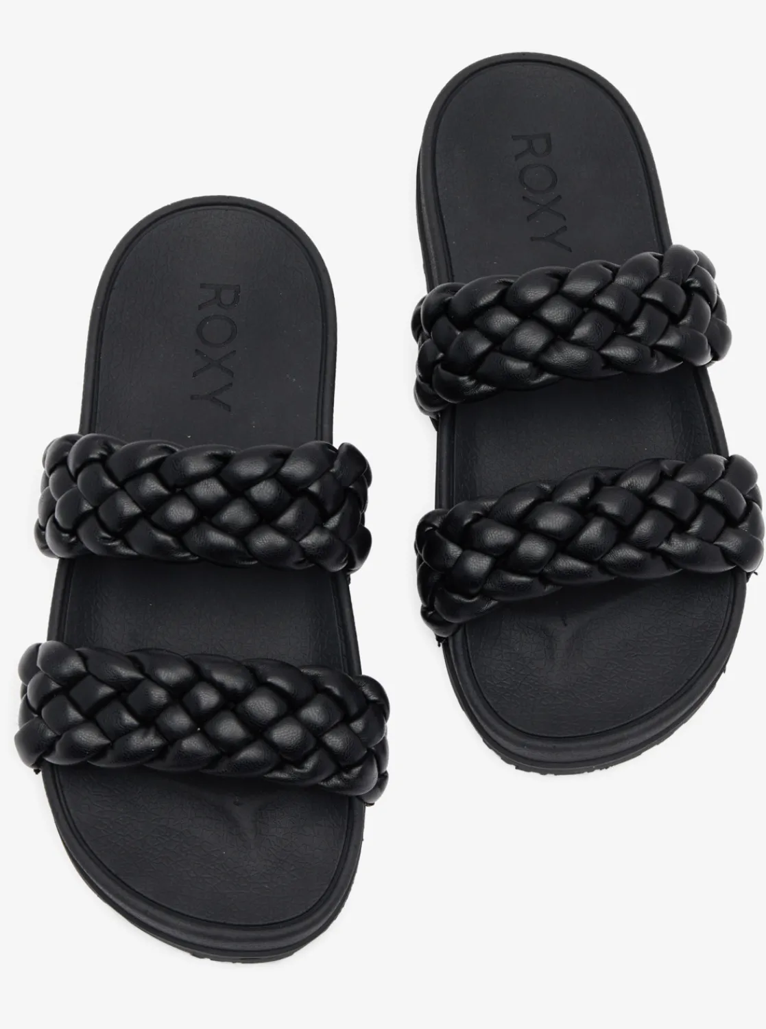 Roxy Slippers*Slippy Braided - Sandalen Voor Dames Black