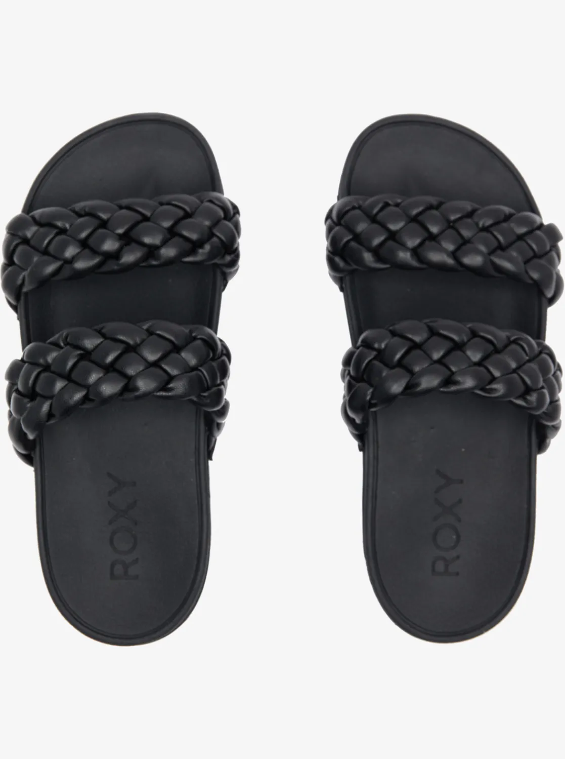 Roxy Slippers*Slippy Braided - Sandalen Voor Dames Black