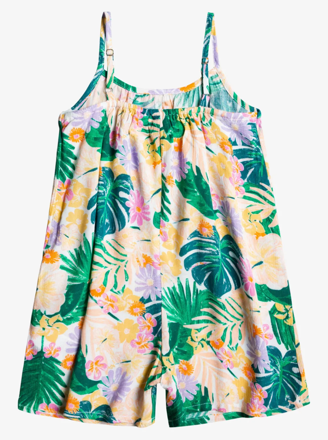 Roxy Jurken*Soulful Blooms - Playsuit Voor Meisjes 2-7 Mint Tropical Trails