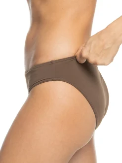 Roxy Bikini Bottoms*Splice It Up - Hipster Bikini Bottoms For Women Rain Drum