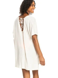 Roxy Badkleding*Stand For Love - Bedekkende Poncho Voor Dames Natural