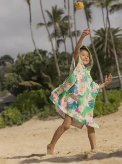 Roxy Accessoires*Stay Magical Printed - Handdoek Met Capuchon Mint Tropical Trails