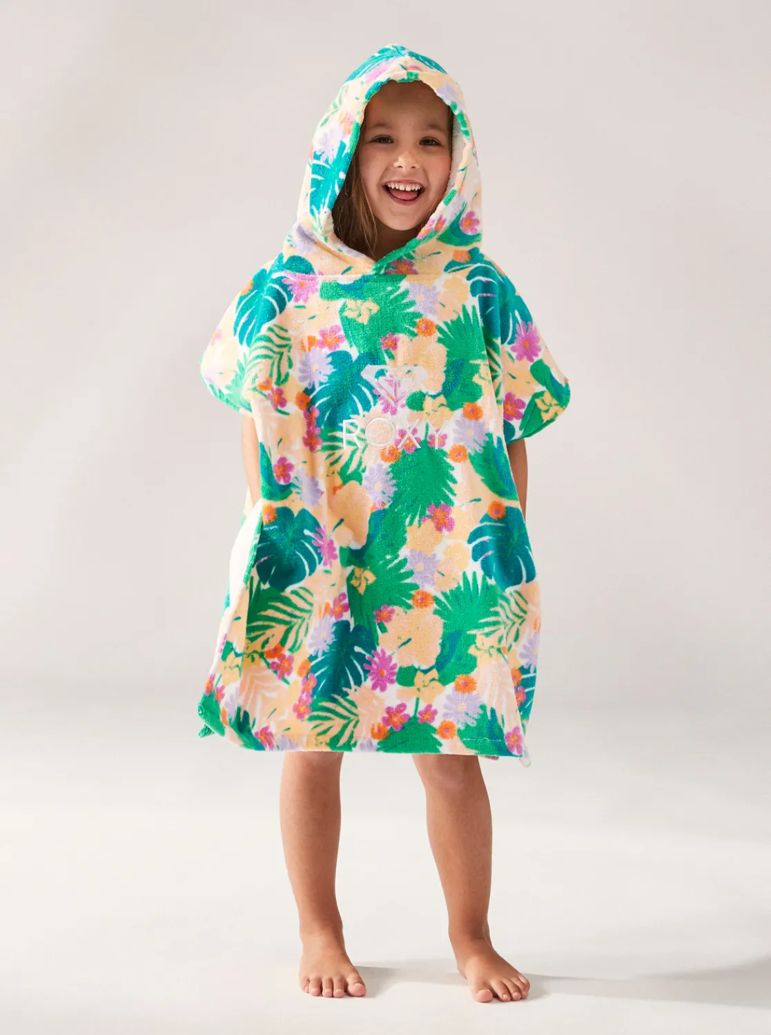 Roxy Accessoires*Stay Magical Printed - Handdoek Met Capuchon Mint Tropical Trails