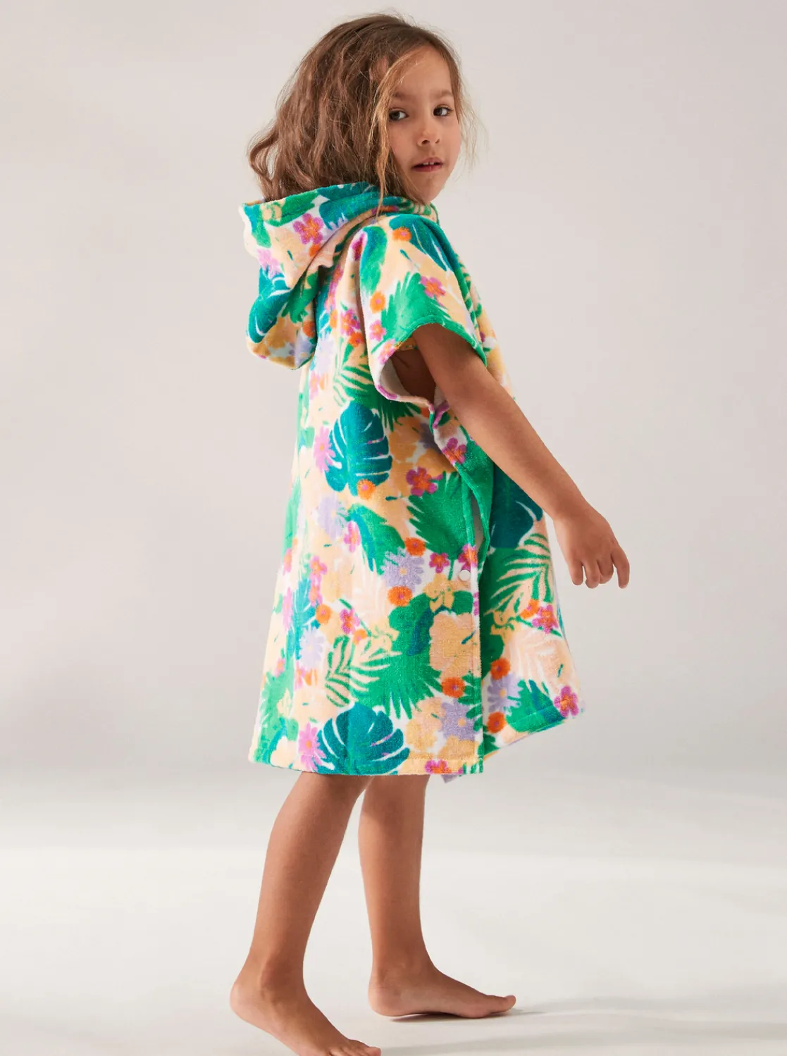 Roxy Accessoires*Stay Magical Printed - Handdoek Met Capuchon Mint Tropical Trails