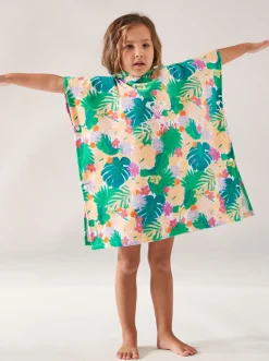 Roxy Accessoires*Stay Magical Printed - Handdoek Met Capuchon Mint Tropical Trails