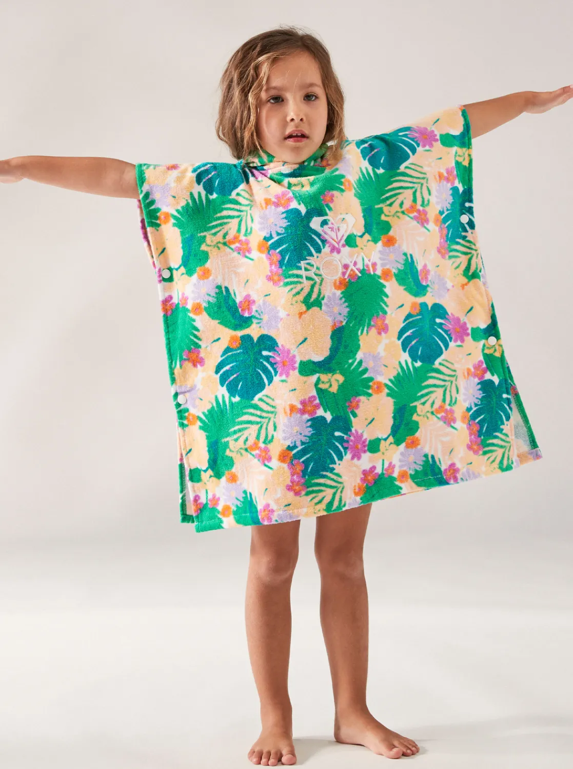 Roxy Accessoires*Stay Magical Printed - Handdoek Met Capuchon Mint Tropical Trails