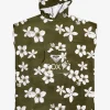 Roxy Badaccessoires*Stay Magical Printed - Handdoek Met Capuchon Loden Green Surfrider Spirit B