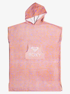 Roxy Badaccessoires*Stay Magical Printed - Handdoek Met Capuchon Mock Orange Hawaiianheat