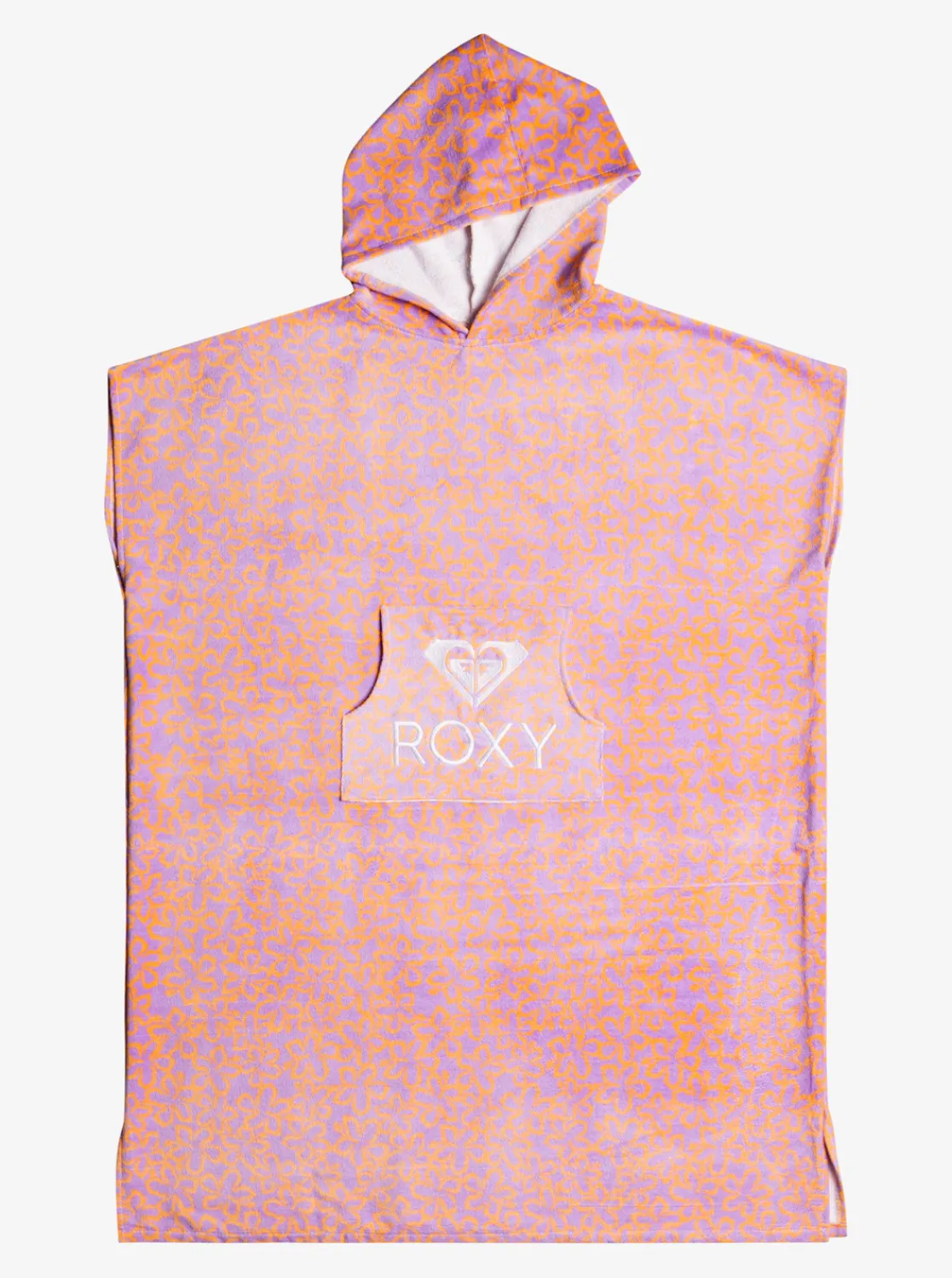 Roxy Badaccessoires*Stay Magical Printed - Handdoek Met Capuchon Mock Orange Hawaiianheat