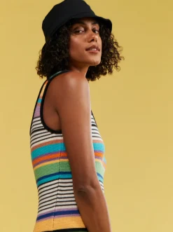 Roxy Jurken*Sunshine Bouquet - Halflange Jurk Met Bandjes Voor Dames Anthracite Good Vibration