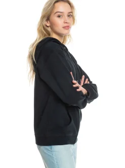 Roxy Sweatshirts & Hoodies*Surf Stoked - Hoodie Met Rits Voor Dames Anthracite