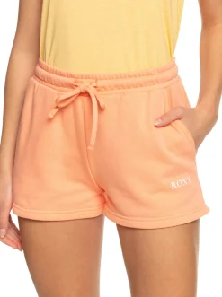 Roxy Shorts*Surf Stoked - Short Van Joggingstof Voor Dames Papaya Punch