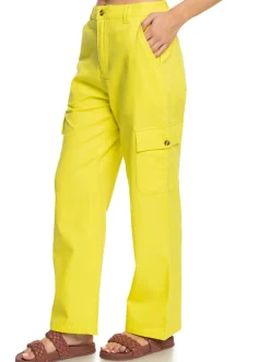 Roxy Broeken & Jeans*Surf.Kind.Kate. - Cargo Trousers For Women Yellow Plum