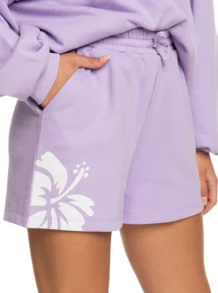 Roxy Shorts*Surf.Kind.Kate. - Sweat Shorts For Women Purple Rose