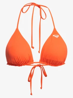 Roxy Bikini Tops*Surf.Kind.Kate. - Triangle Bikini Top For Women Sunburn Positivity Paradise
