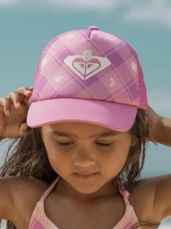 Roxy Accessoires*Sweet Emotion - Trucker Cap Voor Meisjes Cyclamen Playful Plaid