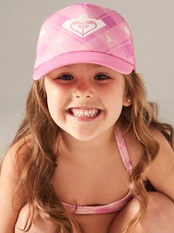 Roxy Accessoires*Sweet Emotion - Trucker Cap Voor Meisjes Cyclamen Playful Plaid