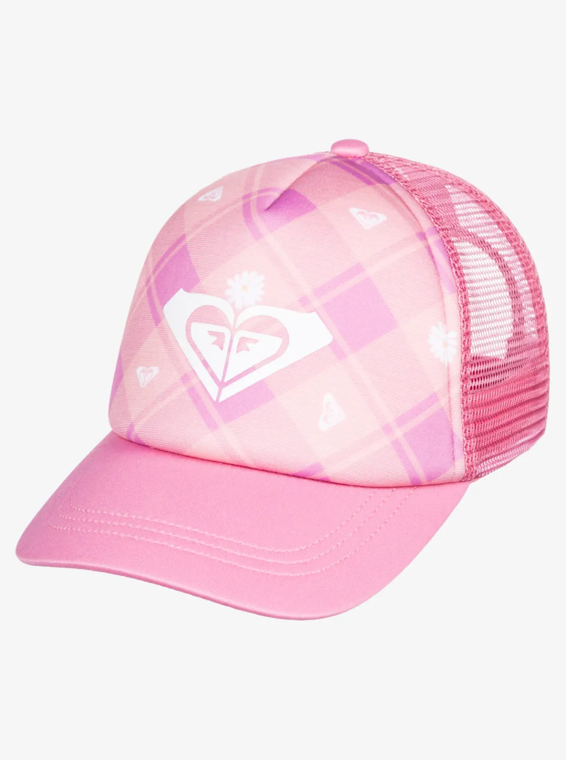 Roxy Accessoires*Sweet Emotion - Trucker Cap Voor Meisjes Cyclamen Playful Plaid