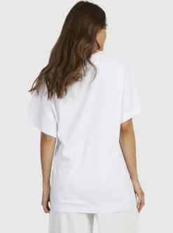 Roxy T-Shirts & Tops*Sweet Sunshine - Oversized T-Shirt Voor Dames Bright White