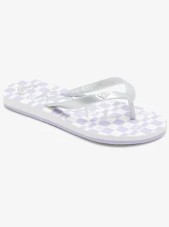 Roxy Schoenen*Tahiti - Sandalen Voor Meisjes White/Purple