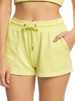 Roxy Shorts*Taking It Easy - Sweat Shorts For Women Daiquiri Green
