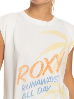 Roxy T-Shirts & Tops*The Smell Of The Sea - Mouwloos T-Shirt Voor Dames Snow White
