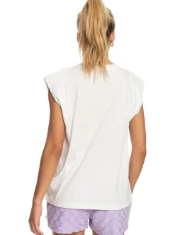 Roxy T-Shirts & Tops*The Smell Of The Sea - Mouwloos T-Shirt Voor Dames Snow White