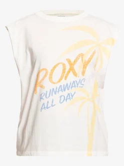 Roxy T-Shirts & Tops*The Smell Of The Sea - Mouwloos T-Shirt Voor Dames Snow White