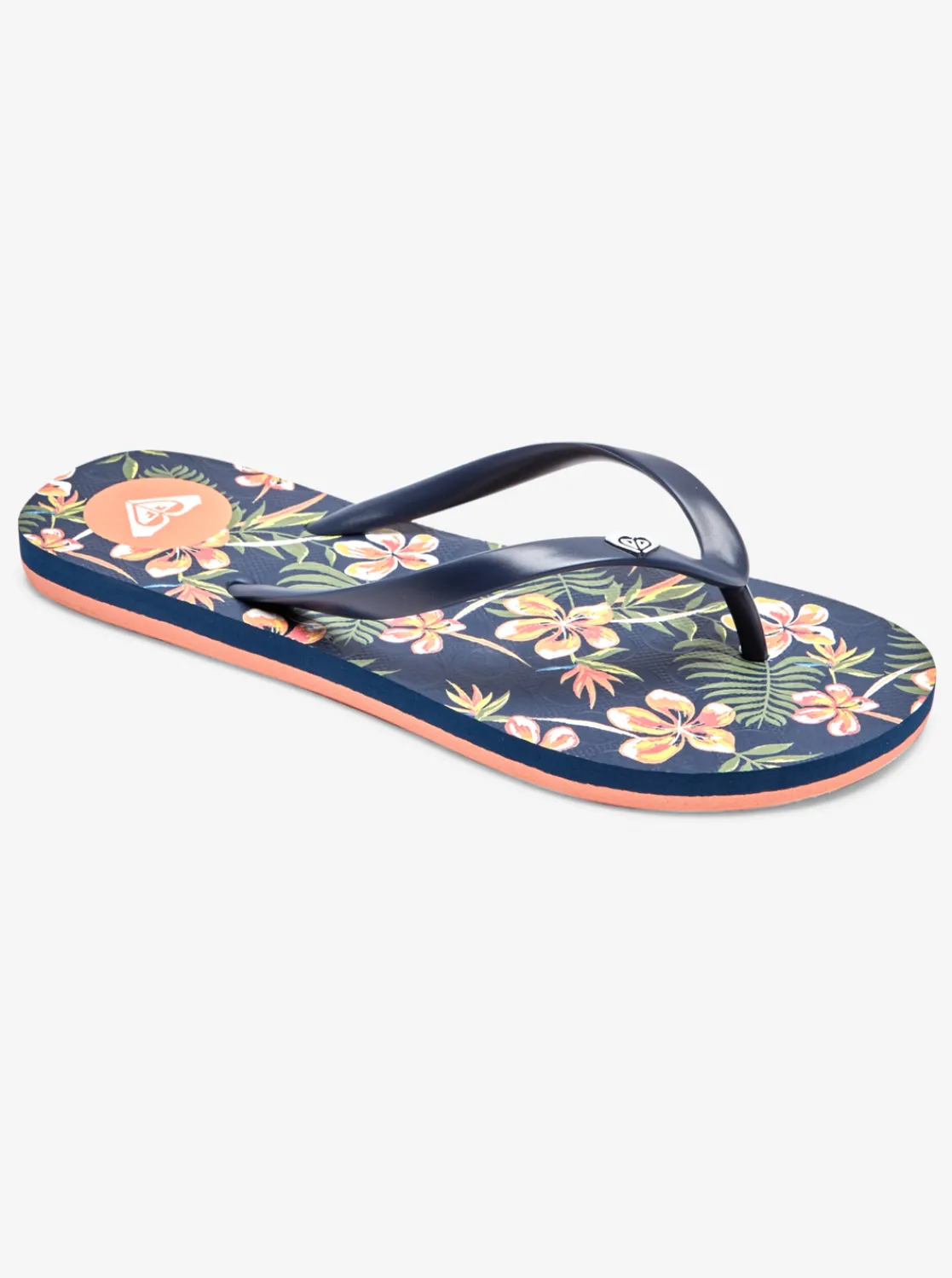 Roxy Slippers*To The Sea - Teenslippers Voor Dames Lt Navy/Pink