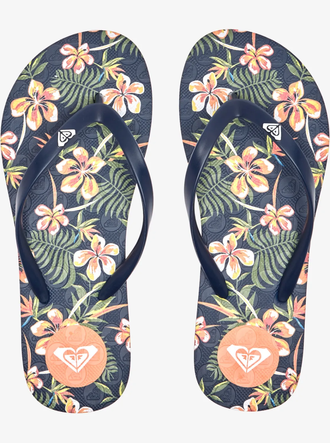 Roxy Slippers*To The Sea - Teenslippers Voor Dames Lt Navy/Pink