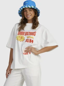 Roxy T-Shirts & Tops*Tommy C - Oversized T-Shirt Voor Dames Blanc De Blanc