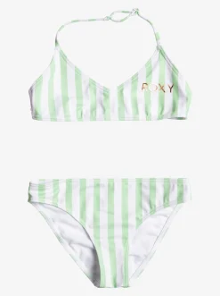 Roxy Swim*Tropical Time - Triangel Bikiniset Voor Meisjes 7-16 Pistacho Green Line Up