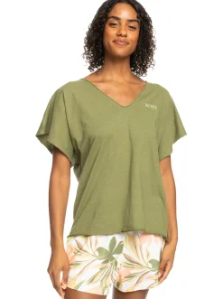 Roxy T-Shirts & Tops*Twilight - T-Shirt Voor Dames Loden Green