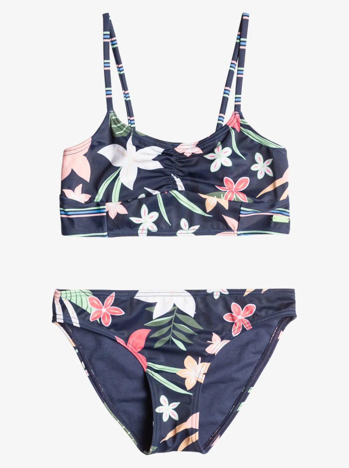 Roxy Swim*Vacay For Life - Crop Bikiniset Voor Meisjes 7-16 Mood Indigo Alma Swim