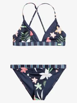 Roxy Swim*Vacay For Life - Sportieve Bikiniset Voor Meisjes 7-16 Mood Indigo Alma Swim