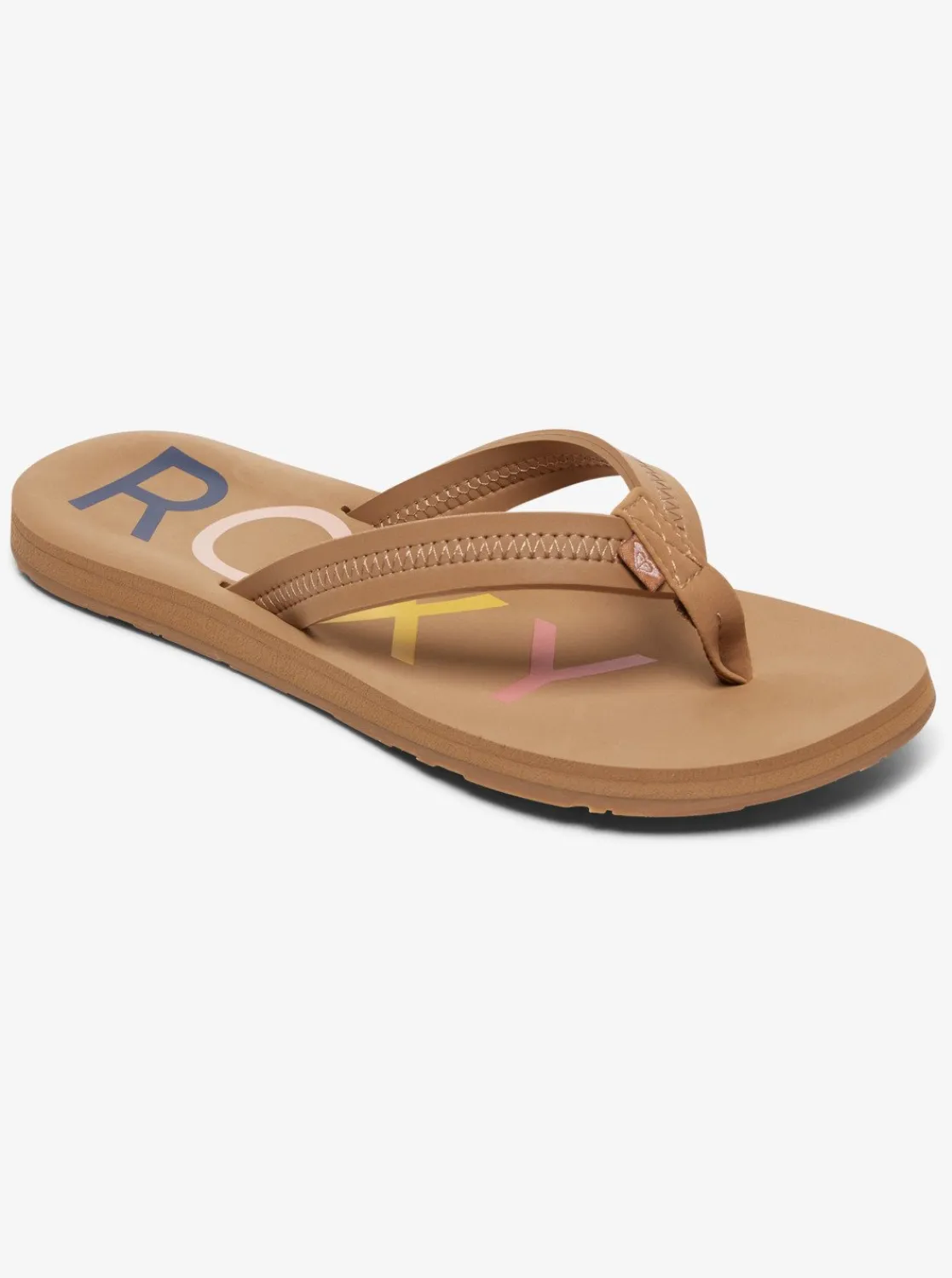Roxy Slippers*Vista - Sandalen Voor Dames Tan