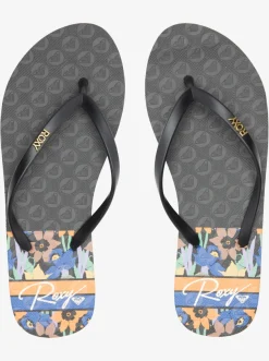 Roxy Slippers*Viva Printed - Sandalen Voor Dames Black Multi