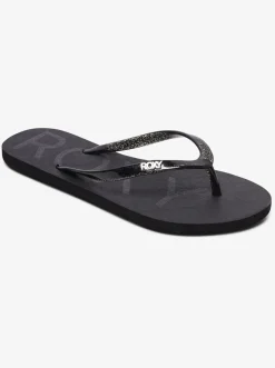 Roxy Slippers*Viva Sparkle - Sandalen Voor Dames Black